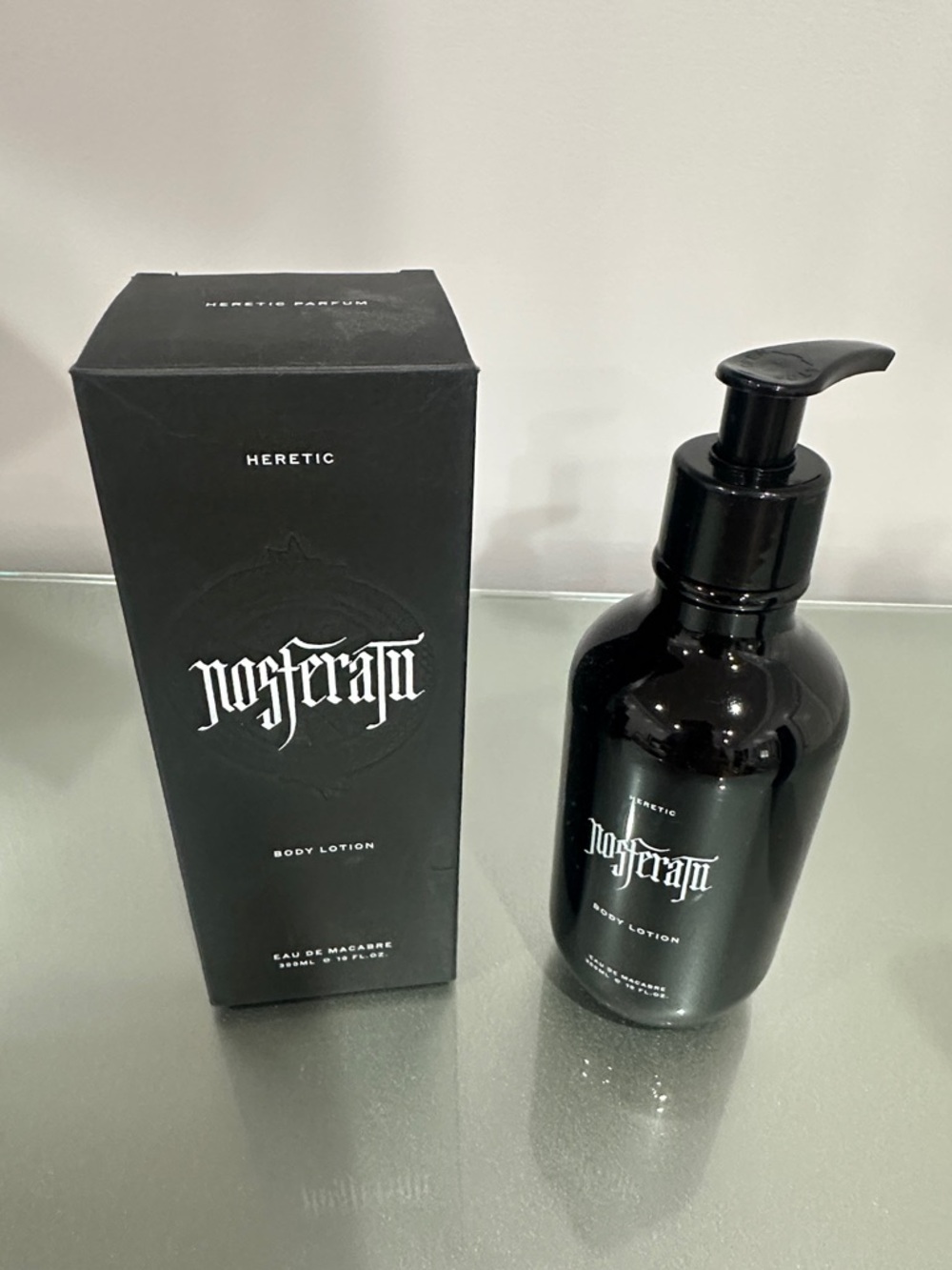 Nosferatu Black Body Lotion for Men - Hydrating Grooming Moisturizer